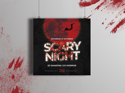 Halloween Night Party Flyer