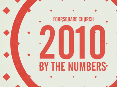 By The Numbers 2010 foursquare numbers