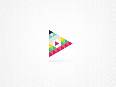 Press Play Logo triangle