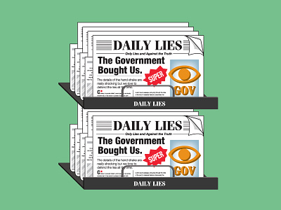 Gov2 daily government lies newspaper