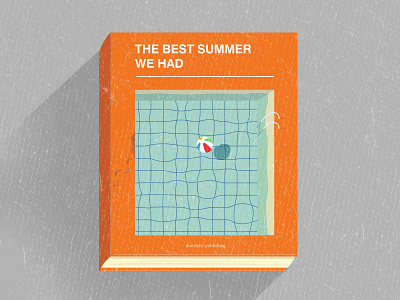 "The Best Summer We Had" Book Cover classic illustration retro vintage