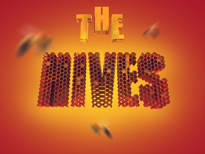 THE HIVES 3d Logo 3d rock thehives