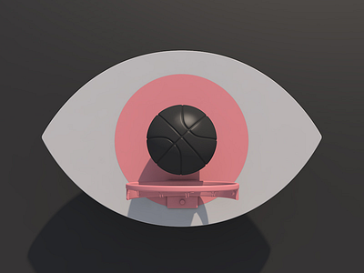 Aiga Eye On Design - Dunk 3d aiga art basketball design dunk graphic design illustration logo