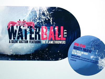 Water Ball design logo vector