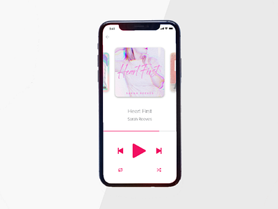 Music Player adobexd apple cool design interface mobile music music player