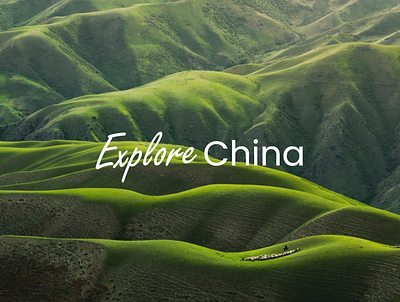 Visit China - Landing Page adobexd adventure booking china cool design interface landing page places tours transition travel travel agency travel app traveling travelling ui webdesign