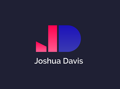 Joshua Davis - Personal Logo branding branding design cool creative design illustrator logo logo design modern personal brand personal logo vector