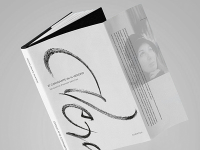 Calligraphic book cover
