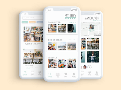 Local X Travel App Concept app concept design sketch ux ui