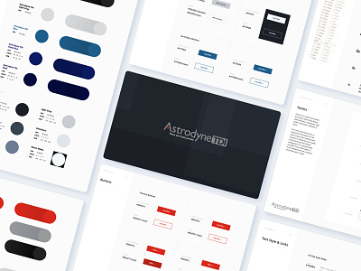 AST - Styleguide branding clean design flat graphic design icon identity illustration logo ui website design website redesign