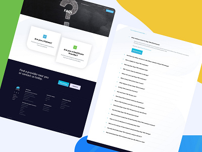 BrainsWay - FAQs branding clean design faq faqs flat graphic design icon identity illustration logo ui website design website redesign