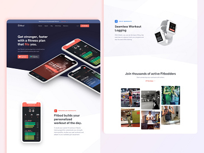Fitbod - Homepage
