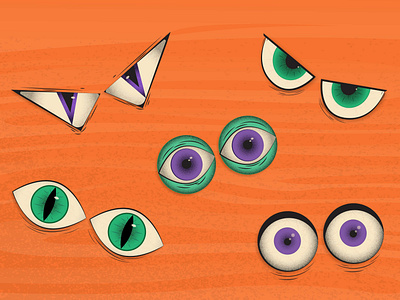 halloween eyes template