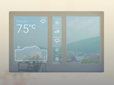 Daily UI Day 37: Weather app app design dailyui day037 design forecast photo rain sunny sunrise sunset ui weather weather app weather forecast