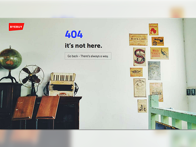 404 404 byebuy error identity its not here web web design