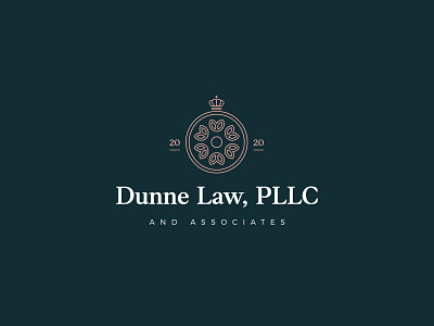 Dunne Law brand identity branding clean colour dark design firm graphic design illustration illustrator ipadpro law lawyer logo logo design logomark logotype minimal procreate