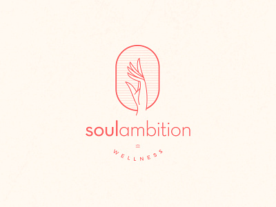 Soulambition brand identity branding clean graphic design holistic icon illustration logo logomark logotype minimal procreate typogaphy vector wellness wellness logo