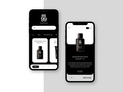 House99 99 app design brand identity branding clean cosmetics dark health house logo logomark logotype men minimal monochromatic ui ui ux uidesign web app