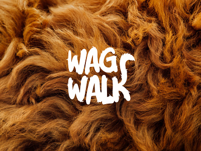 Walkies - logo on fur