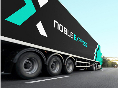 Noble - livery concept automotive bold branding business corporate design energetic haulage international logistics logo masculine transport trucks typography vector