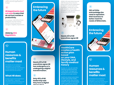 Healthcare Medical Startup app design flat health information minimal mobile mobile app promo typography ui ux web