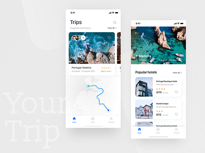 Travel App Concept