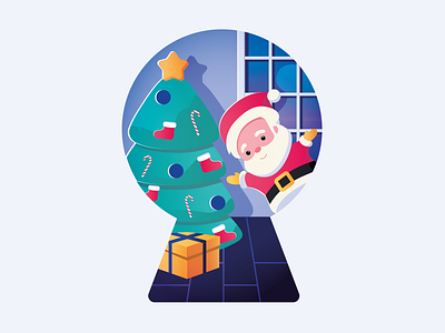 Merry Holidays from TheRoom 2020 christmas design graphicdesign illustration newyear santa theroom ui ux vector