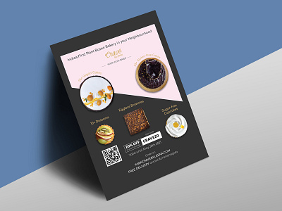 Cake Flyer Design branding design graphic design illustration