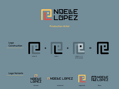 Personal Branding branding design graphic design illustrator indesign logo modern production artist