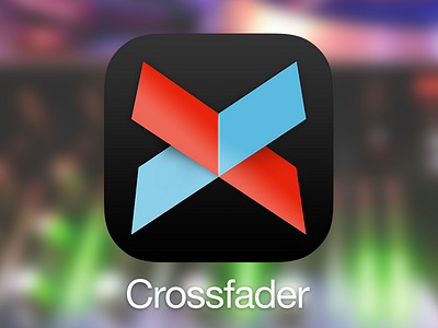 And now for something completely different app blur crossfader dj icon ios7 music