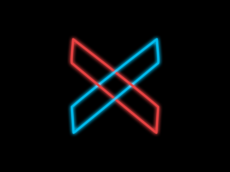 Neon Crossfader X by William Newton on Dribbble