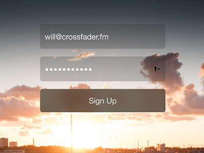 New CSS Property: -webkit-backdrop-filter blur css form signup ui web