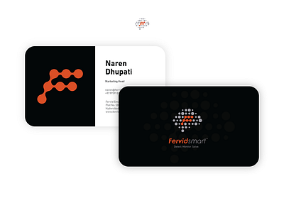 Business Card design for Fervid Smart - Brand Identity Design