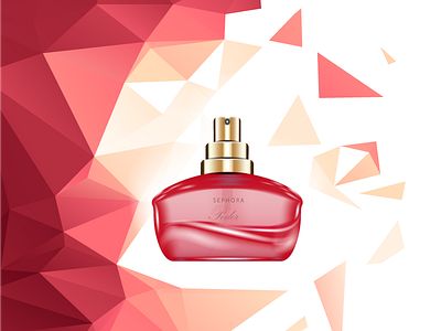 Parfum Mulher - Sephora illustração perfume publicity