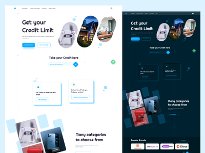 TBC Credit Redesign - Concept bank branding concept credit debt design desktop page payment product tbc ui ux website