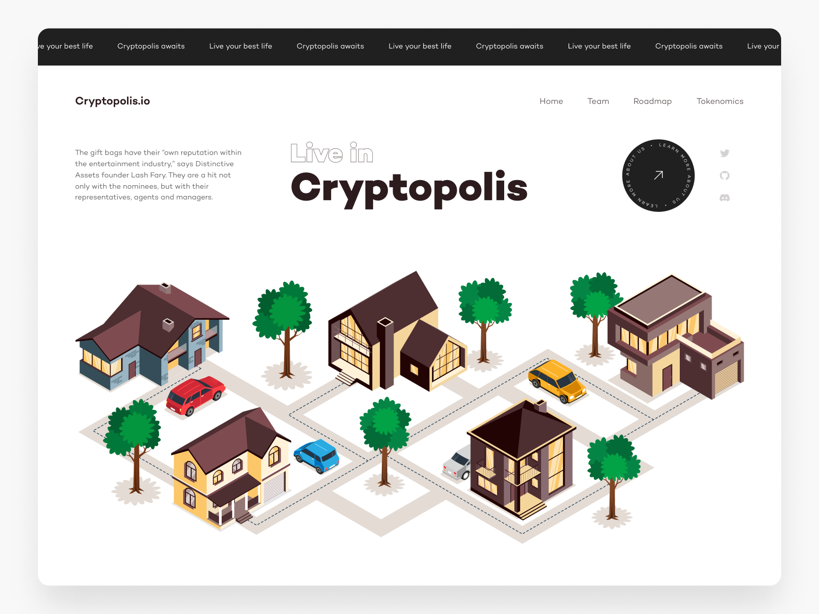 real estate crypto game