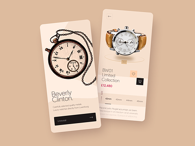 Watch E-commerce Mobile App Design app app design e commerce ecommerce mobile app mobile app design mobile design mobile ui online shop online store shop simple store watch watch ecommerce