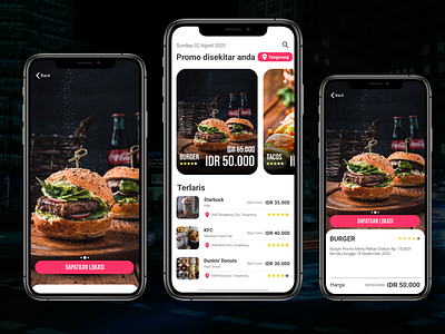 Food Hunter app ui ux