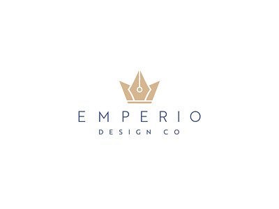 Emperio Design Co. Logo chicago class icon idenitity illustrator logo modern royal typogaphy vector