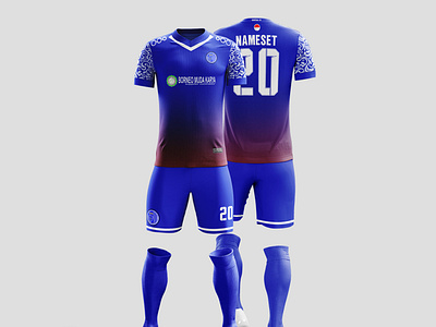 Jersey Design for a football club in Borneo