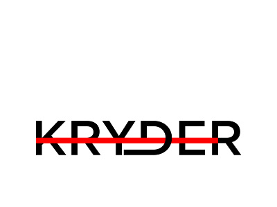 DJ Kryder Logo Proposal 2 artist brand design designer dj electronic music illustrator logo logo concept logoconcept music