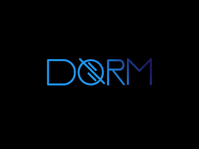 Dorm Logo Concept 2 concept logo dj logo logo concept music photoshop