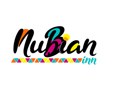 Nubian Inn Logo brand design hotel hotel branding illustration logo logodesigner