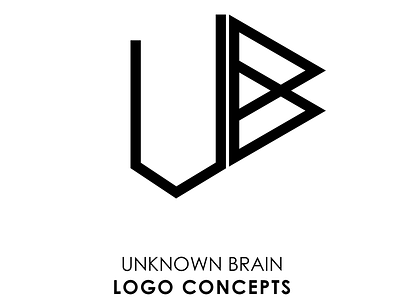 DJ Unknown Brain Logo Concept 1 concept dj djlogo logo logoconcept