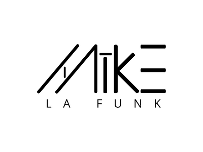 Mike La Funk concept designer designs dj germany illustrator logo logoconcept music rounded shapes