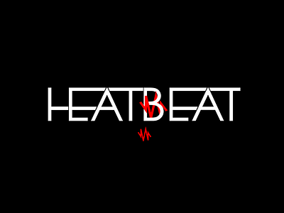 Heatbeat Logo beat beats concept dance edm heat illustrator logo music symbol trance