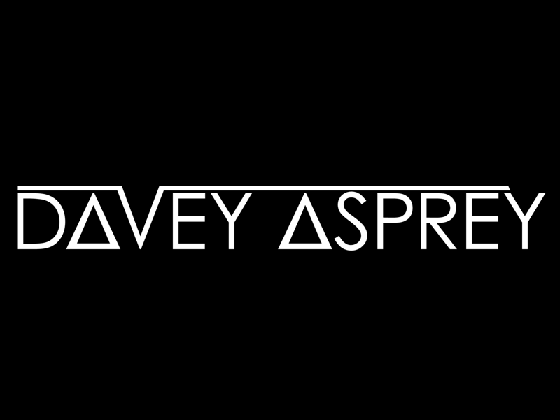 Davey Asprey Logo illustrator artist label brand concept logo dance edm music trance