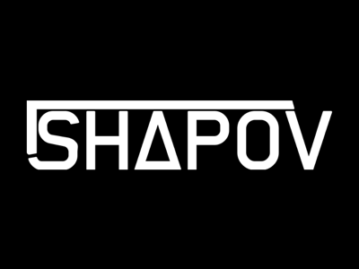 Shapov Logo Concept concept brand logo illustrator electronic edm trance dance dj russia russian music producer