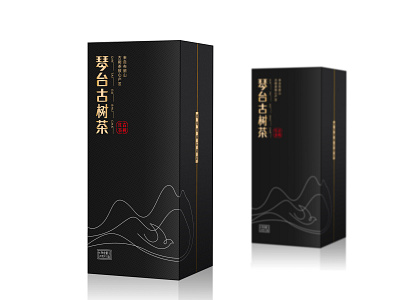 black tea packaging design package