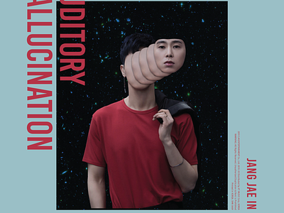Auditory Hallucination cover design design photoshop